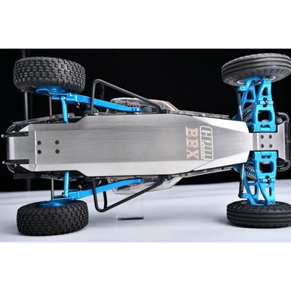 Stainless Steel Integrated Chassis Skid Kit for Tamiya 58719 1/10 RC BBX BB-01 Chassis Upgrades