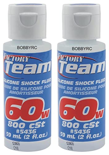 2 Pack Associated Silicone Shock Fluid Oil 60wt 60 Weight 5436 LOSI ARRMA HPI Includes CHICAGOLAND RC Coupon