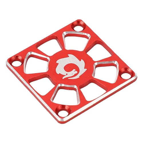 RC Cooling Fan Cover 1.18in Wide Aluminium Alloy Light Sturdy Cool RC ESC Cooling Fan Cover for Guard Replacement RC Motor Cooling Fan Cover Guard Electric Motor Cooling (//////)