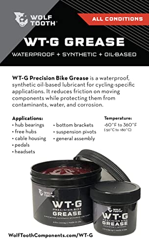 Wolf Tooth WT-G Precision Bike Grease - 8oz - size: 8OZ