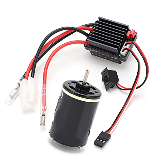 VGEBY RC Motor 540 Brushed Motor 320A ESC Combo Set for SCX10 / TRX4 D90 / / GEN8 RC Crawler - color: 45T