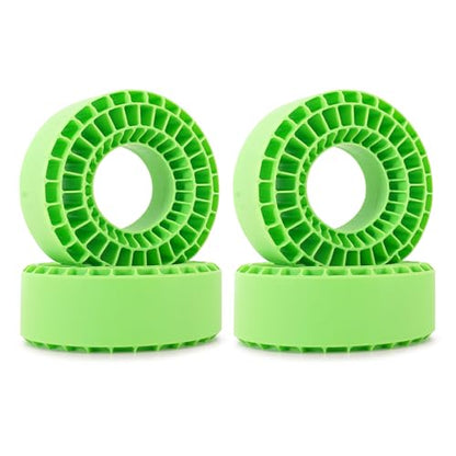 INJORA Silicone Rubber Insert for 1.9" 120-124mm × 45-48mm Tire, GN, 1908 - color: Green