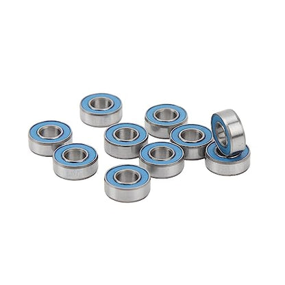 RC Car Bearing Kit, 32-Piece Sealed Steel Bearings for 1/10 1/8 Scale Off-Road and On-Road, Reduces Friction for Speed
