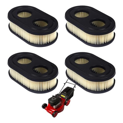 4PCS 593260 Air Filter Replaces 798452 334404, Air Cleaner Cartridge Filter, Lawn Mower Air Cleaner Replacement Filters for 550E 09P702 500EX 550EX 575EX 09P00 5432 5432K 4247 Series Engine