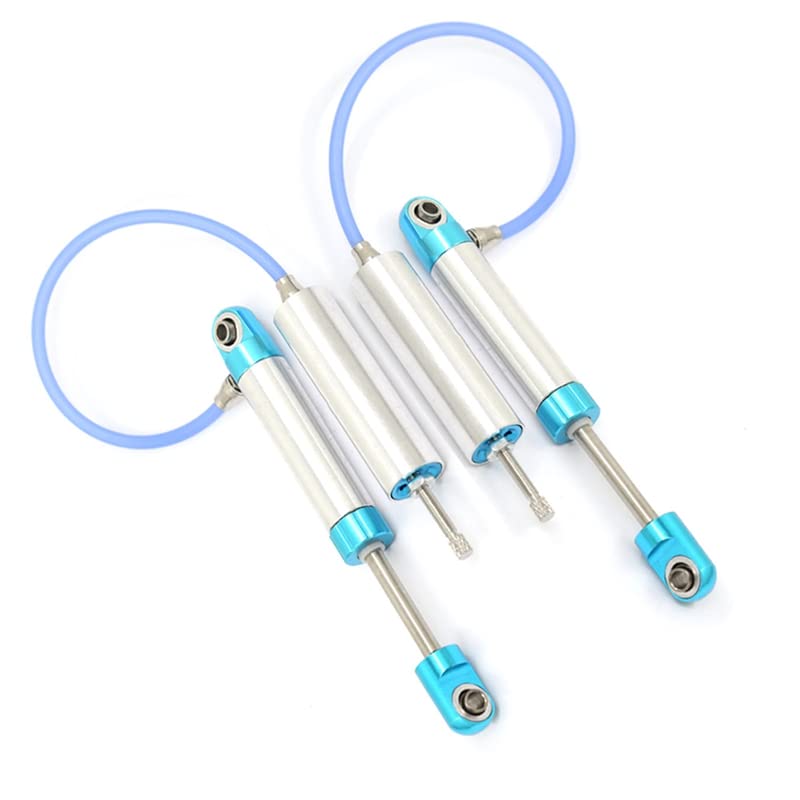 RC Car Shocks,2Pcs Negative Pressure Piggyback Shock Absorber (90mm) | For 1/10 RC Crawler Car Axial SCX10 RR10 Wraith CAPRA Traxxas TRX4