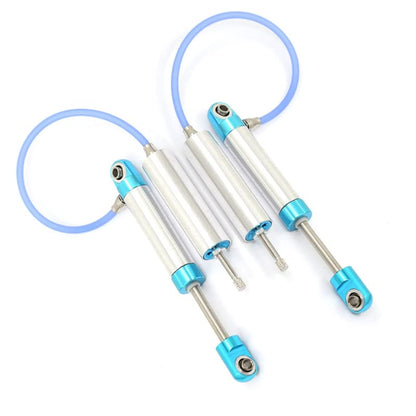 RC Car Shocks,2Pcs Negative Pressure Piggyback Shock Absorber (90mm) | For 1/10 RC Crawler Car Axial SCX10 RR10 Wraith CAPRA Traxxas TRX4