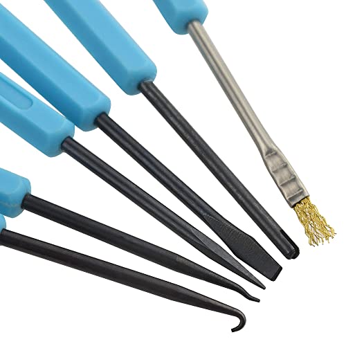 Professional Solder Assist Tool Solder Auxiliary Tool Double Sided Aid Repair Soldering kit with Wire Cutter for Soldering and Desoldering (12 Pieces) - size: 12Pack