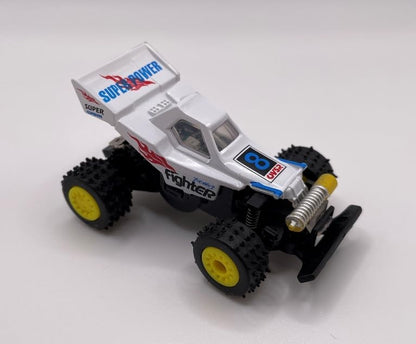 Mini RC Buggy Off-Road 1:64 Scale Upgraded 2.4G 5-Channel 7CM RC Radio Wireless Remote Control Car Coke Can Micro Racing Pocket Portable Truck for Multi-Users (White) - color: White-buggy