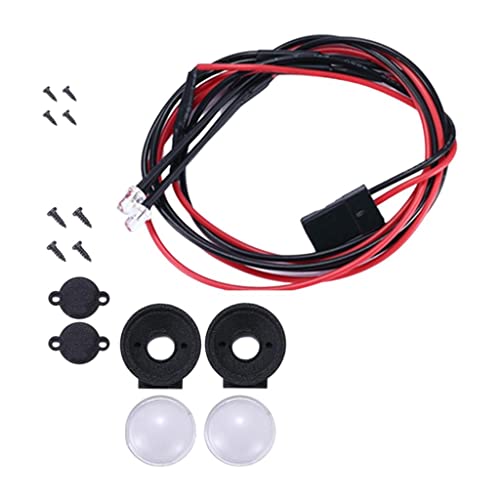 1:10 Metal Bull Bar Bumper Set for WPL D12 RC Crawler Truck Toy, CNC Machined Front Rear Bumper to Your Car, Easy Installation, Upgrade Your Truck Style, 1 - Front Round Light - color: Front Round Light