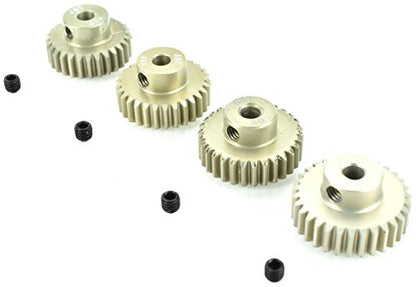 48 Pitch Aluminum Pinion Gear Set #9753 for Car, Truck RC Vehicle Gears