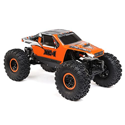 Axial RC Truck 1/24 AX24 XC-1 4WS Crawler Brushed RTR (Includes Everything Needed No Other purchases Required), Orange, AXI00003T2 - color: Orange