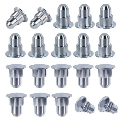 20 Pcs Camber Guide Pins Compatible with Chevrolet GMC Cadillac Hummer | Compatible with Silverado 1500/2500/3500, Sierra 1500/2500/3500, Tahoe, Yukon, H2, H3, Blue Zinc Coated - size: 20 pack