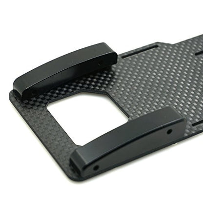 RCLIONS Carbon Fiber Battery Holder/ESC Relocation Mount for Axial SCX10-ii