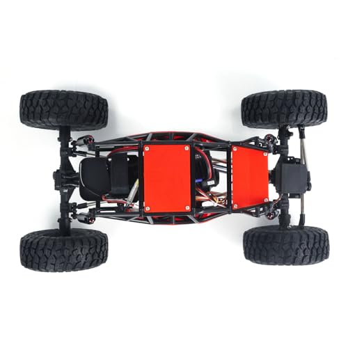 US in Stock, RTR RC 1/10 8504R Off-Road Car 4 * 4 Remote Control Rock Crawler Electric Truck Top Speed 35 km/h 15KG Servo Metal Shock Absorber 2500mAh Lipo Hobby Model - color: Red