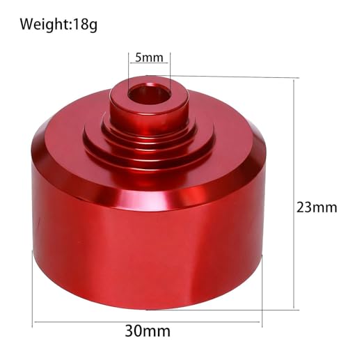 Differential Gear Case Gearbox Housing Portable Fittings Metal Differential Case, Red - color: Red