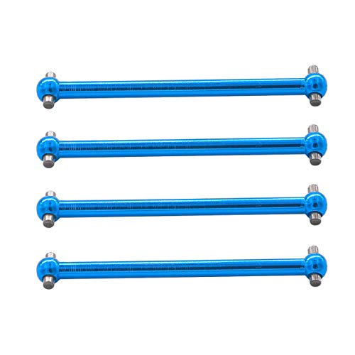 4PCS Aluminum Alloy Universal Drive Joint Dogbone Replacement Part Compatible with WLtoys A959 A969 A979 A959-B A969-B A979-B K929-B 1/18 RC Car