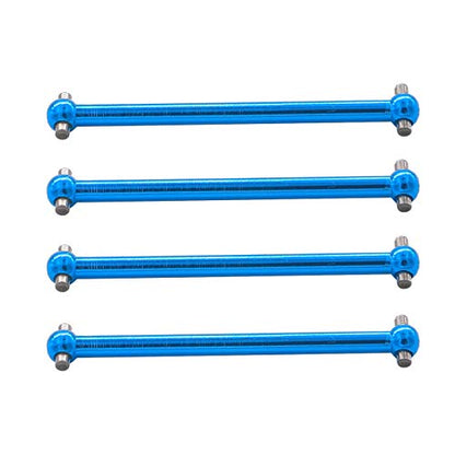 4PCS Aluminum Alloy Universal Drive Joint Dogbone Replacement Part Compatible with WLtoys A959 A969 A979 A959-B A969-B A979-B K929-B 1/18 RC Car