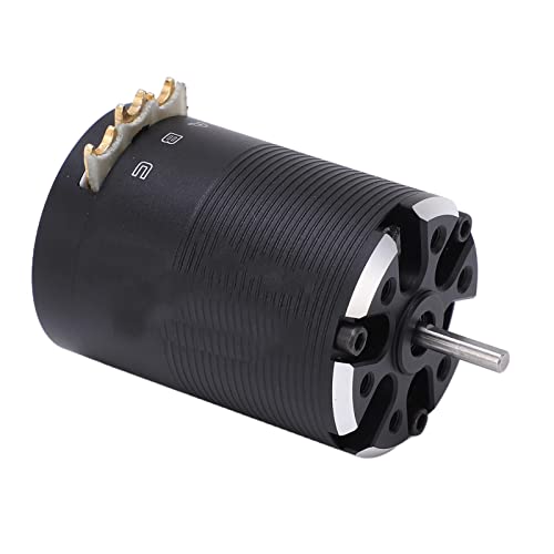 Changor 540 Sensored Brushless Motor High Durable Design for 1/10 RC Car Racing Aluminum Alloy Black