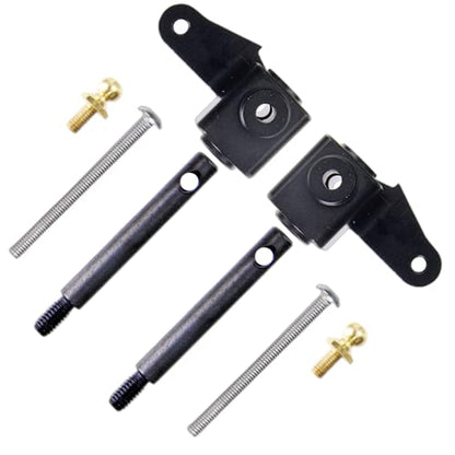 1/10 Knuckle Arm Set Upgrade for Blackfoot Monster Beetle RC Cars | Fits Blackfoot / Monster Beetle / Frog +More - Aluminum Upgrade - Replacement Parts - Black