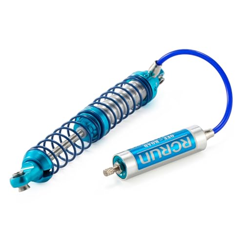 Adjustable Oil Piggyback Shock Absorber 70-123mm with Remote Reservoir for 1/10 RC Crawler Axial SCX10 Wraith CAPRA RR10 TRX4 (123mm 2pcs) - color: 123mm 2pcs