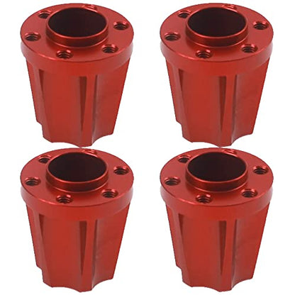 ShareGoo Aluminum 12mm Wheel Hex Hub Extension Adapter Compatible with 1.9 2.2inch Beadlock Wheel Rim Axial SCX10 TRX-4 Gen7 D90 1/10 RC Crawler Car (22mm) - size: 22mm
