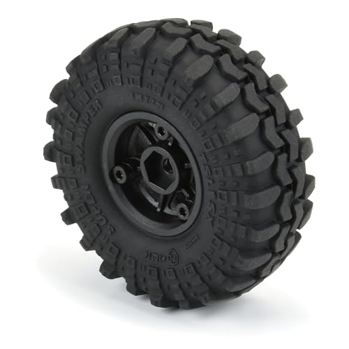 Pro-Line Racing 1/24 Super Swamper F/R 1.0 Tires MTD 7mm Blk 4 PRO1021410 RC Tire