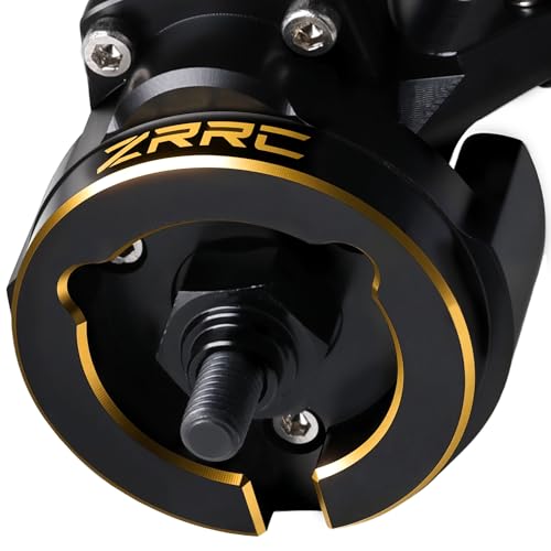 204g Brass Front RC Portal Cover Weights for VP F10 Portal Axle Vanquish VRD & VS4-10 Phoenix LCG 1/10 RC Crawler, CNC Machined Brass Front Portal Knuckle Caps Lower COG Upgrade - style: 204g Front Portal Cover for F10 Portal Axle