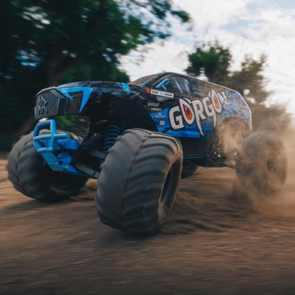 ARRMA RC Monster Truck 1/10 Gorgon 4X2 MEGA 550 Brushed Monster Truck RTR (Battery and Charger Not Included), ARA3230T1