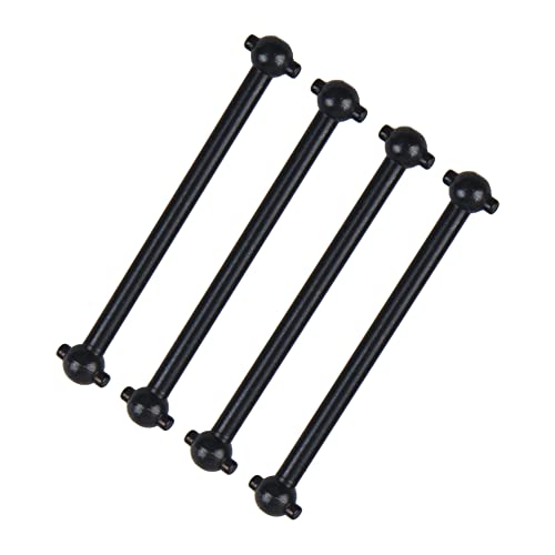 ShareGoo Steel Drive Shaft & Wheel Stub Axle Dogbones Adapter Axle Hub Compatible with WLtoys A959 A969 A979 K929 1/18 RC Car Buggy