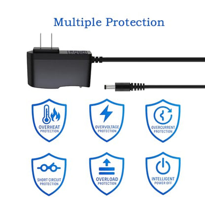 4.2V 1A Lithium Battery Charger for RC Airplanes, Cars, 5.5x2.5mm, 3ft | 100-240V AC to DC power supply with center positive plug for remote control airplanes, electric toy cars and model aircraft