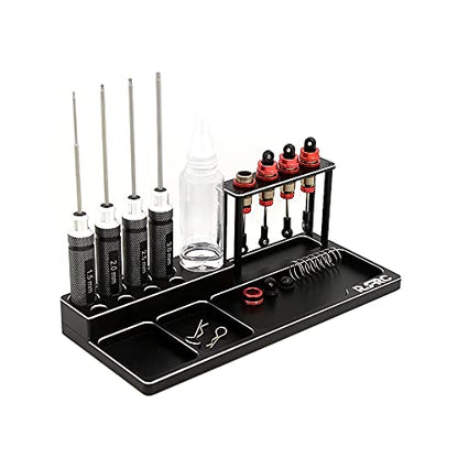 Metal RC Screwdriver Tool Storage Rack Repair Tool Organizers Bracket Wrench Holder Socket Screws Tray Tools Stand for RC Car Truck Quadcopters