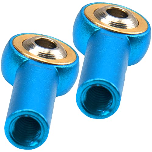 12Pack Vgoohobby Aluminum M4 Link Rod Tie Rod End Ball Head Joint Holder CW 26mm Compatible with Axial Redcat HPI Traxxas HSP 1/10 RC Car Truck Buggy Crawler (Blue) - color: Blue