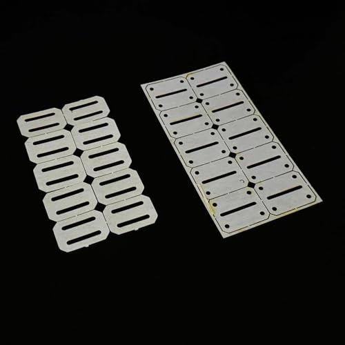 20PCS RC Plane Hinge Folding Leaf Paper Hinges Model Aileron Tail Wing Connector for RC Airplane Aircraft Qulicopter DIY Model Plane Fix Wing Parts (Shape 5) - style: Shape 5