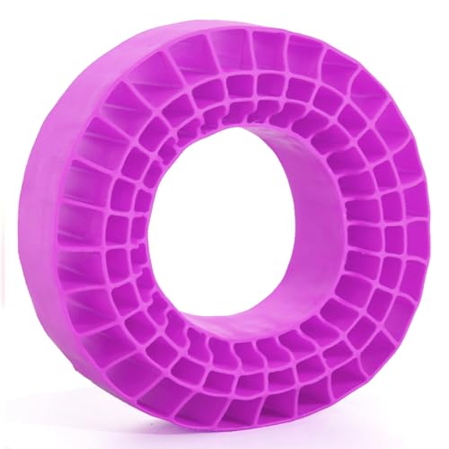 1.9 RC Silicone Rubber Insert Foam Soft Waterproof 108x42mm Fit 118-122mm 1/10 Crawler Wheels Tires for 1:10 Crawler Car Traxxas TRX4 Axial SCX10 Capra RXB10 RC4WD Gen8 4PCS (Purple) | Fit 118-122mm 1/10 Crawler Wheels Tires - color: Purple