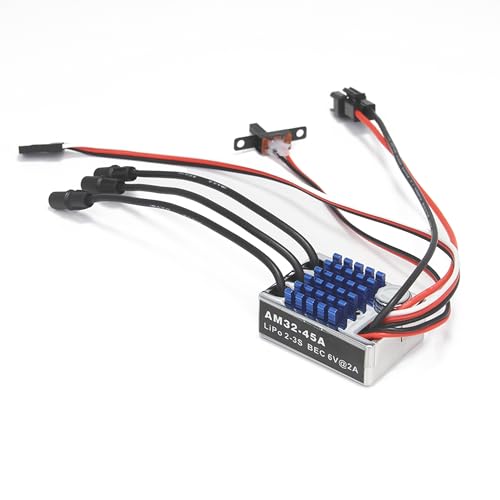 2322 2600KV Outrunner Brushless Motor AM32 45A ESC for 1/12 RC Cars MN82 MN99S MN168 MN78 Crawler Upgrade Kit Combo Parts