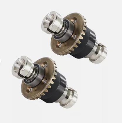 Differential Parts for ARRMA 1/18 Granite & 1/14 Mini Mojave / Typhon RC (Universal Metal - 2*Black) - color: 2*black
