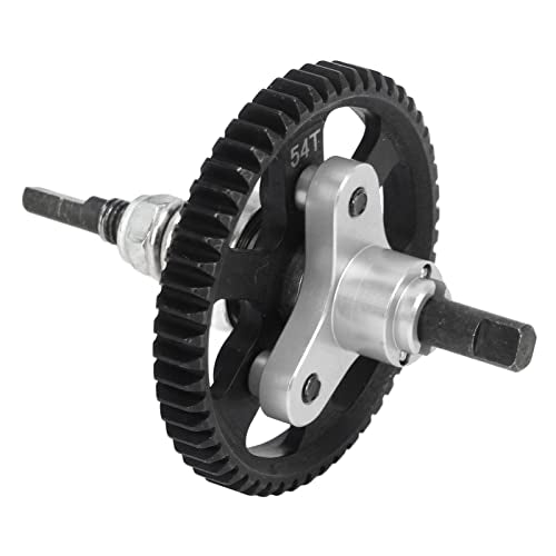 Generic Durable 54T Aluminum Steel Differential Slipper Clutch for Slash 4x4 (Silver) - color: Silver