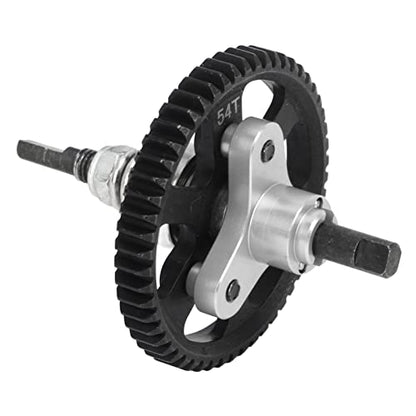 Generic Durable 54T Aluminum Steel Differential Slipper Clutch for Slash 4x4 (Silver) - color: Silver