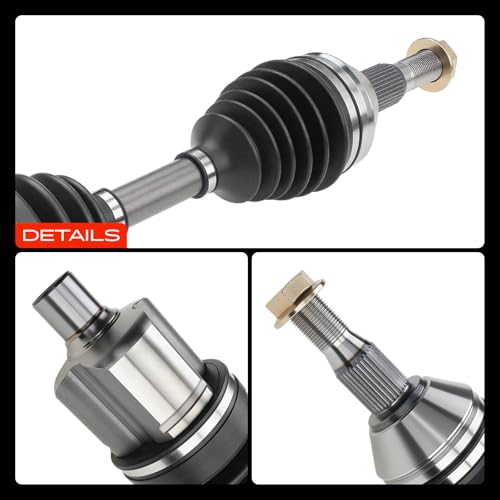 A-Premium Front Left Driver Side CV Axle Shaft Assembly | Compatible with Chevrolet Impala 2000-2011, Monte Carlo, Venture & Buick LaCrosse, Allure, Century, Regal & Olds & Pontiac - style: Front Driver Side