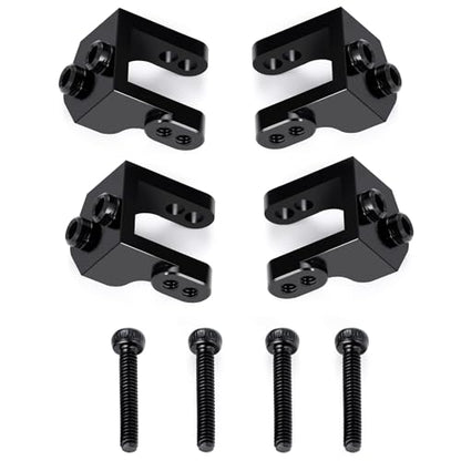 Aluminum Upper Shock & Lower Link Mount Fixed Set | For Losi 1/18 Mini LMT 4WD 4X4 Brushed Monster, RC Truck, Upgrade Parts