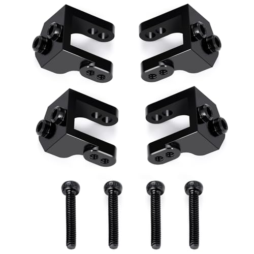 Aluminum Upper Shock & Lower Link Mount Fixed Set | For Losi 1/18 Mini LMT 4WD 4X4 Brushed Monster, RC Truck, Upgrade Parts