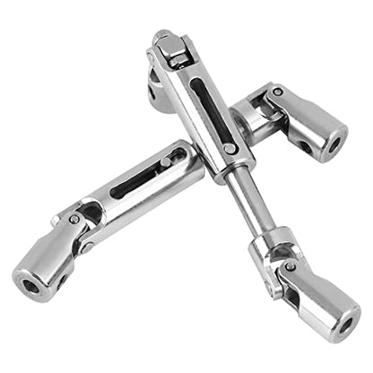 RC Military Truck Upgrade Parts Featuring a Solid Metal Universal Joint Design, Serves as Drive Shaft Replacement Parts for The WPL 1/16 Scale RC Lineup,
