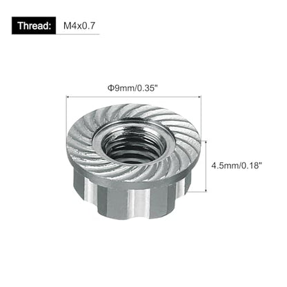 MECCANIXITY Hexagonal Nuts Aluminum M4 RC Wheel Carving Hex Nuts Dustproof Anti-Skid Mount Cap for 1/10 RC Model Car Trucks Off Road Car Upgraded Parts Pack of 2(Gray) - color: Gray