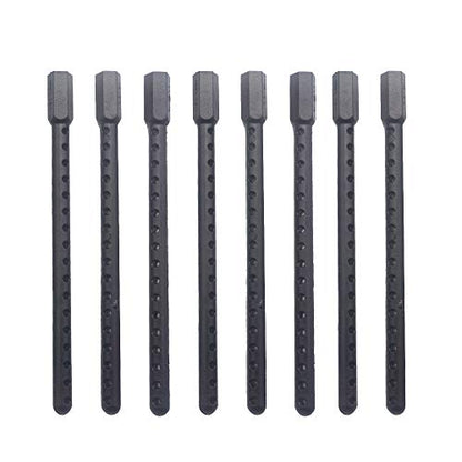 8Pcs ShareGoo Plastic Body Post Mounts RC Car Shell Column Compatible with HSP Redcat Racing Lightning EP Drift STK STR EPX PRO 1/10 Scale RC Model Car (83mm) - size: 83mm