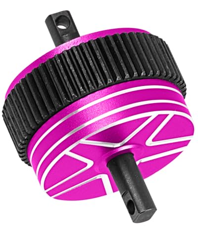 RC Gear Differential Upgrades Part for 1/10 Slash 2WD(VXL)/Stampede 2WD(VXL)/Bandit 2WD(VXL)/Rustler 2WD,Harden Steel w/Alloy Differential Transmissions,Replace #2388X,Pink - color: Pink(for 2wd)