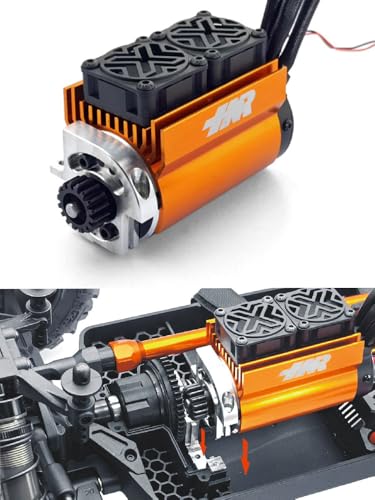 HNR Mars-X 1:8 Scale 4WD Off-Road Vehicle, 6S Power System, Hobbywing MAX8 ESC, Brushless Motor, 90+ kmh, RED