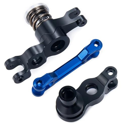 RC Car Toys for X-Maxx 1/5 Aluminum Alloy Steering Assembly Bellcranks Support Servo Saver for Spring RC Car Monster Truck Upgrade Parts