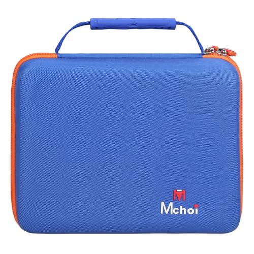 Shockproof Carrying Case for Hot Wheels 20 Cars, Case Only (Blue, Yellow, Orange Zipper) - color: Blue, Yellow, Orange Zipper