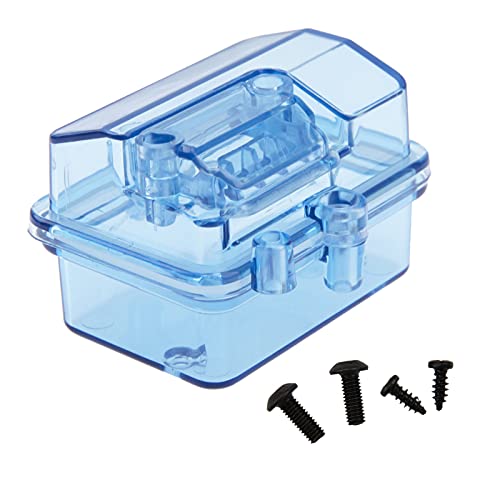 ShareGoo Waterproof Receiver Protector ESC Dustproof Case Transparent Box Compatible with Traxxas TRX-4 Huanqi727 1/10 RC Crawler Car