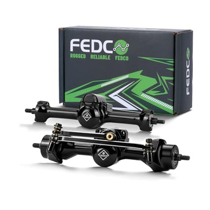 SCX30 Axles with Steel Gears for SCX30 Upgrade Parts | Front and Rear Metal Axles For Axial 1/30 RC Crawler